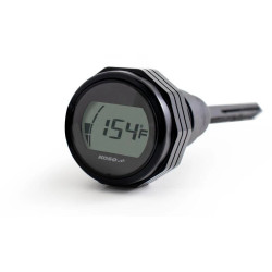 Medidor de aceite KOSO con pantalla LCD – carcasa negra 2