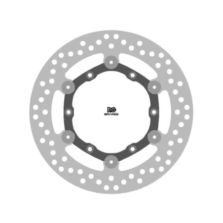 Disco de freno NG BRAKES redondo flotante