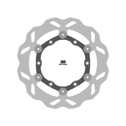 Disco de freno NG BRAKES ondulado flotante