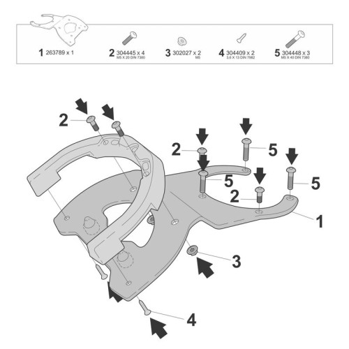 Fijación SHAD Click System