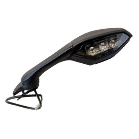 Retrovisor izquierdo HIGHSIDER smart tipo OEM negro - Yamaha R1/R6 '20-