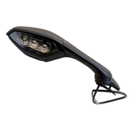 Retrovisor derecho HIGHSIDER smart tipo OEM negro - Yamaha R1/R6 '20-