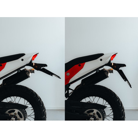 Portamatrículas RACETECH – negro