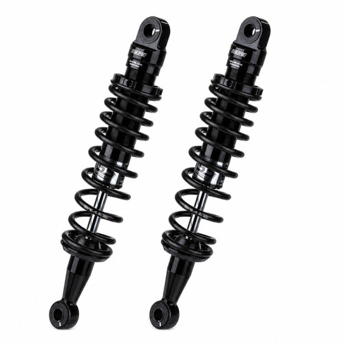 Amortiguadores traseros YSS PLUS LINE E-SERIES Full Black GB350