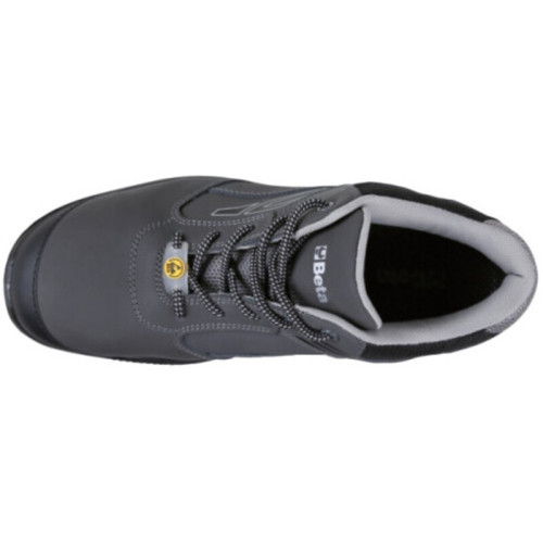Zapatos de seguridad BETA 7218G en piel nobuck hidrorrepelente - Gris