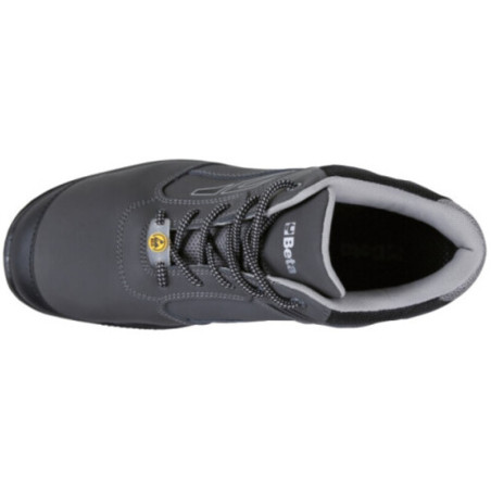 Zapatos de seguridad BETA 7218G en piel nobuck hidrorrepelente - Gris