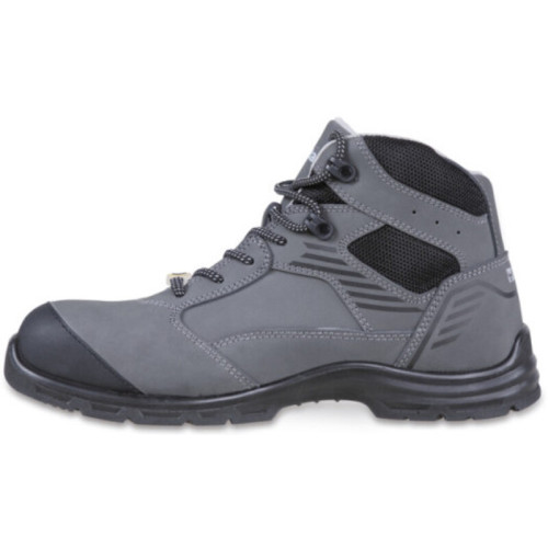 Zapatos de seguridad BETA 7218G en piel nobuck hidrorrepelente - Gris