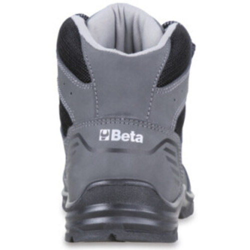 Zapatos de seguridad BETA 7218G en piel nobuck hidrorrepelente - Gris