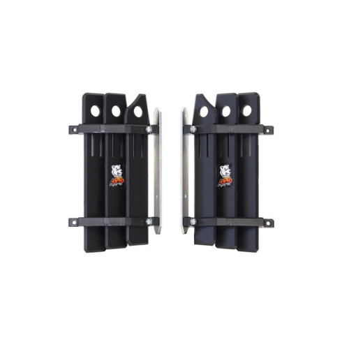 Protecciones de radiador AXP Xtrem - PEHD 8 mm - negro