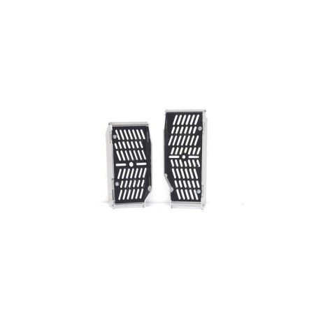 Protecciones de radiador AXP Hard Enduro - PEHD 8 mm - negro