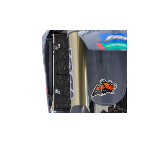 Protecciones de radiador AXP Hard Enduro - PEHD 8 mm - negro