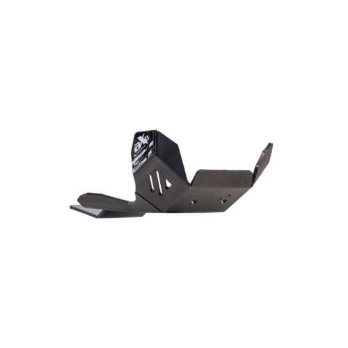 Cubre cárter AXP Hard Enduro - PEHD 8 mm - negro