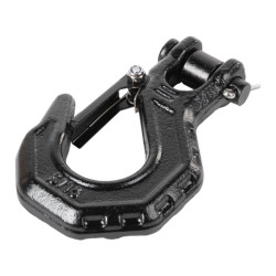 Gancho de cabrestante universal KIMPEX con lengüeta de seguridad – 3,6 t