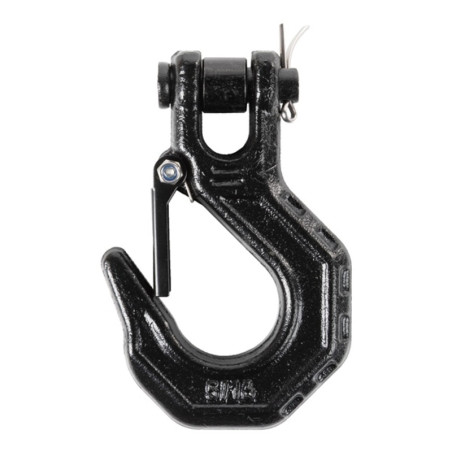 Gancho de cabrestante universal KIMPEX con lengüeta de seguridad – 3,6 t
