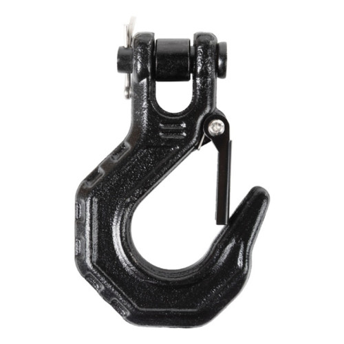 Gancho de cabrestante universal KIMPEX con lengüeta de seguridad – 3,6 t