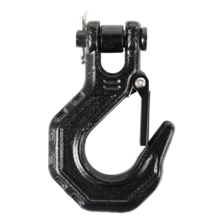 Gancho de cabrestante universal KIMPEX con lengüeta de seguridad – 3,6 t