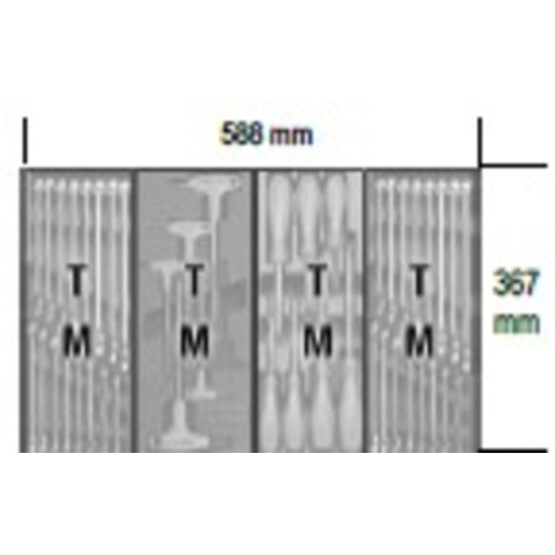 Cajonera móvil BETA C24S/8 Plus-A con 8 cajones