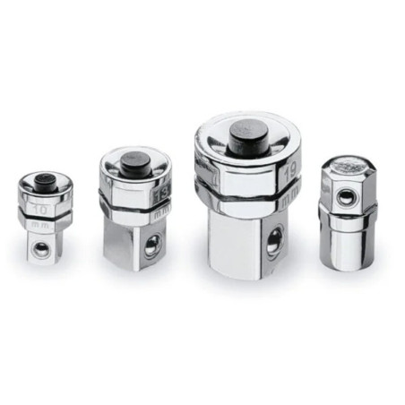 Juego de 4 adaptadores para llaves de carraca BETA 123/K4 - 1 para portapuntas + 3 de desenganche rápido