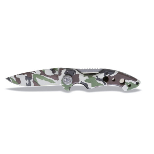 Navaja BETA con hoja de acero templado – camo