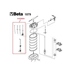 Aspirador manual/neumático de líquidos BETA 2