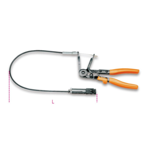 Tenaza automática BETA para anillos de tubo con extensión