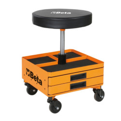 Asiento giratorio BETA ajustable con cajones para herramientas