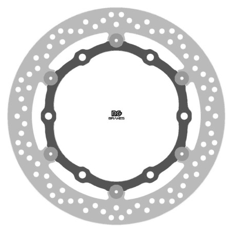 Disco de freno NG BRAKES redondo flotante