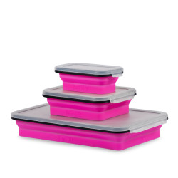 Cajas de almacenamiento magnéticas MUC-OFF de silicona