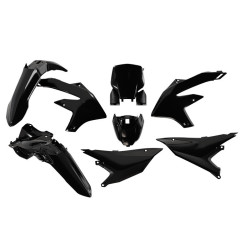 Kit plástico 6 piezas RACETECH - negro