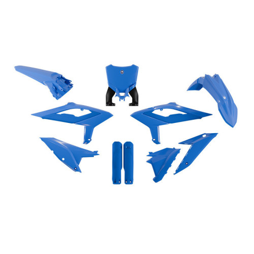 Kit plástico 6 piezas RACETECH - azul