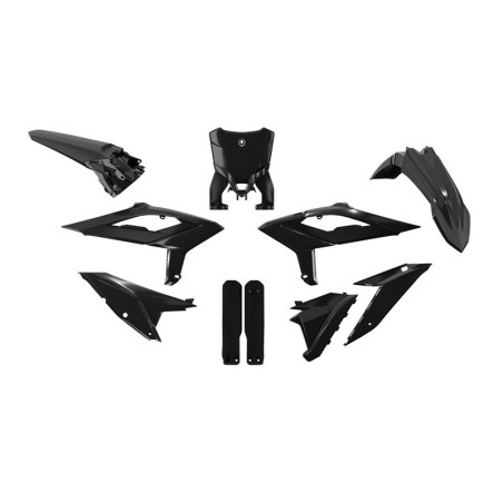 Kit plástico 6 piezas RACETECH - negro