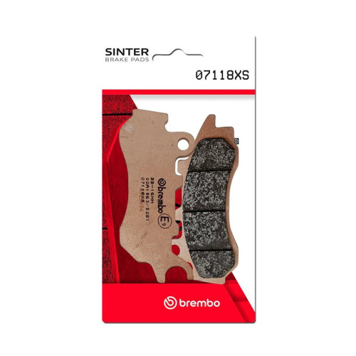 Pastillas de freno sinterizadas Brembo 07118XS