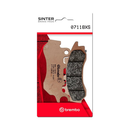 Pastillas de freno sinterizadas Brembo 07118XS