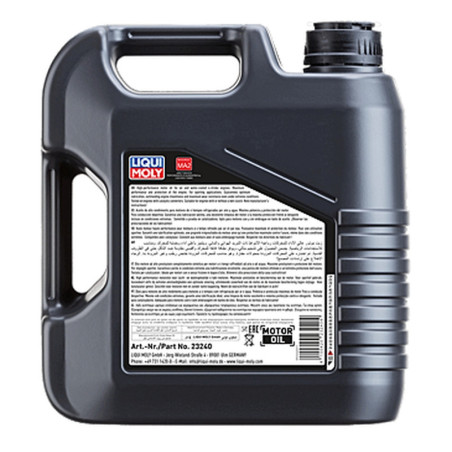 Aceite de motor LIQUI MOLY Advanced Full Synthetic 4T 10W-50 Street - Botella 1L