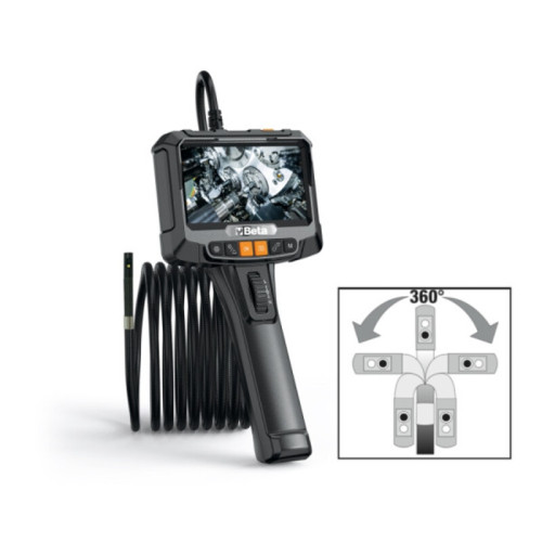 BETA Electronic Videoscope with Flexible, Rotating Probe