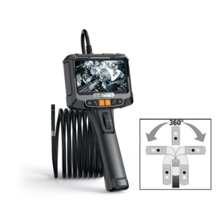 BETA Electronic Videoscope with Flexible, Rotating Probe
