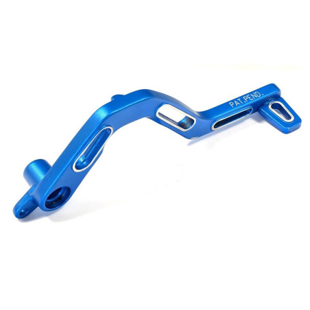 Pedal de freno V PARTS - Derbi aluminio azul