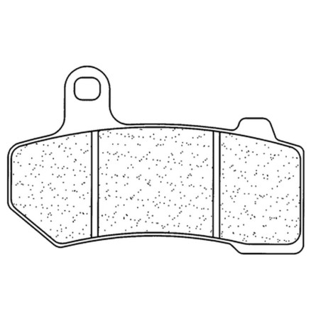 Juego de pastillas sinterizadas CL BRAKES (1172A3+)