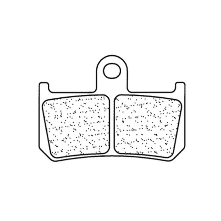 Juego de pastillas sinterizadas CL BRAKES (1180A3+)