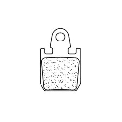 Juego de pastillas sinterizadas CL BRAKES (1180A3+) 2