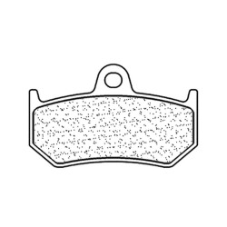 Pastillas de freno CL BRAKES sinterizadas traseras 1203RX3