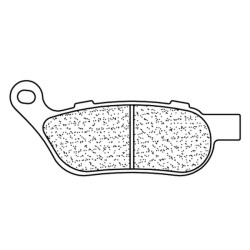 Juego de pastillas sinterizadas CL BRAKES (1213RX3)