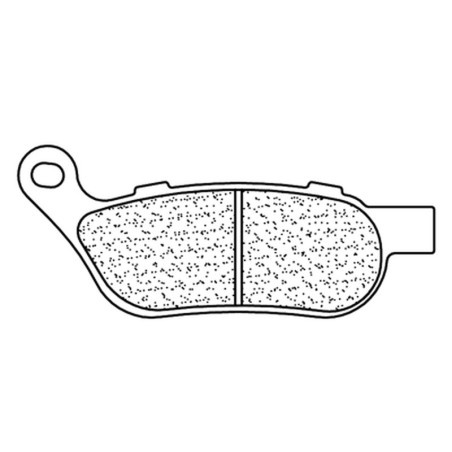 Juego de pastillas sinterizadas CL BRAKES (1213RX3)
