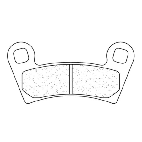 Juego de pastillas sinterizadas CL BRAKES (1220ATV1)