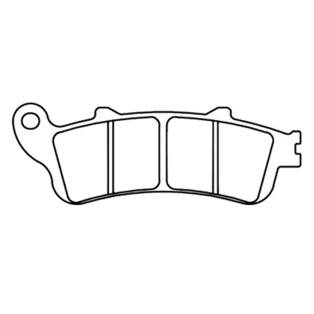 Juego de pastillas sinterizadas CL BRAKES (1231RX3)