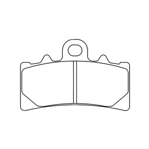 Juego de pastillas sinterizadas CL BRAKES (1233A3+)