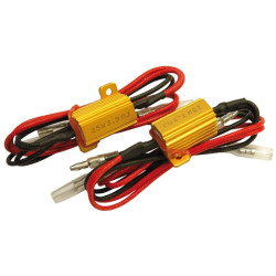 Resistencias para intermitentes LED V PARTS 25W 3.9ΩJ - Juego 2 uds