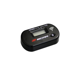 Cuenta horas inalambrico SCAR negro SWHM