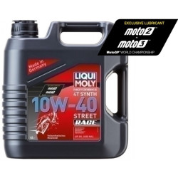 Aceite de motor LIQUI MOLY Sintético 4T 10W-40 Street Race - Garrafa 4L