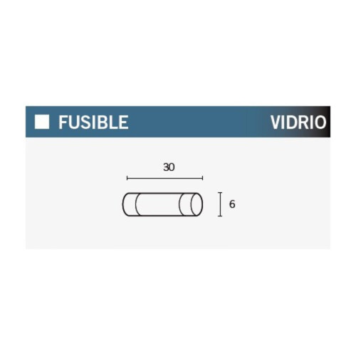 Fusibles V PARTS 30A 30mm - 100 uds